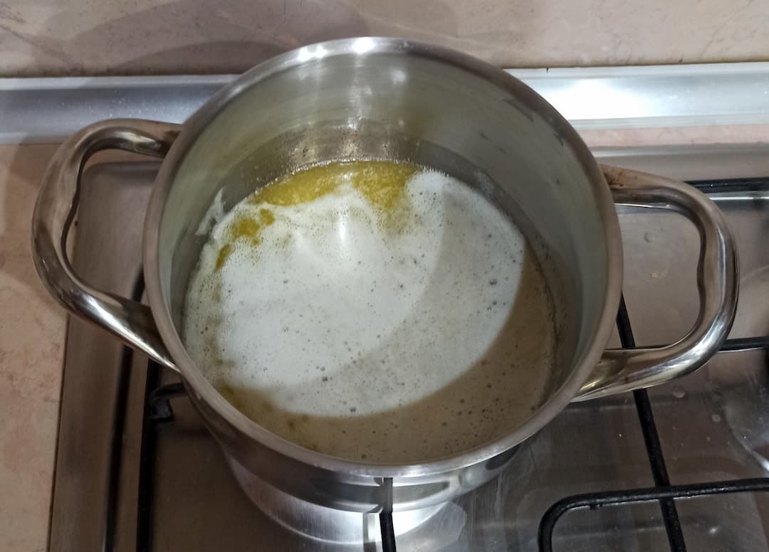 Растопленное масло