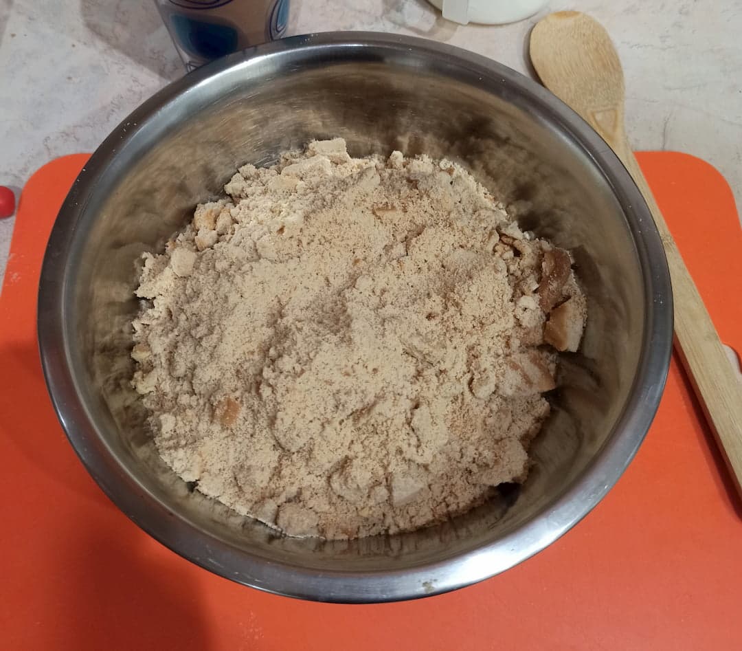 Измельчённое печенье