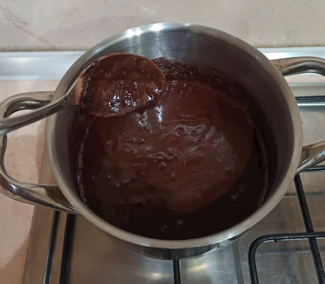 Смесь в кастрюле