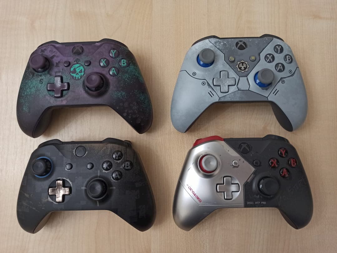 Коллекция геймпадов XBox one wireless